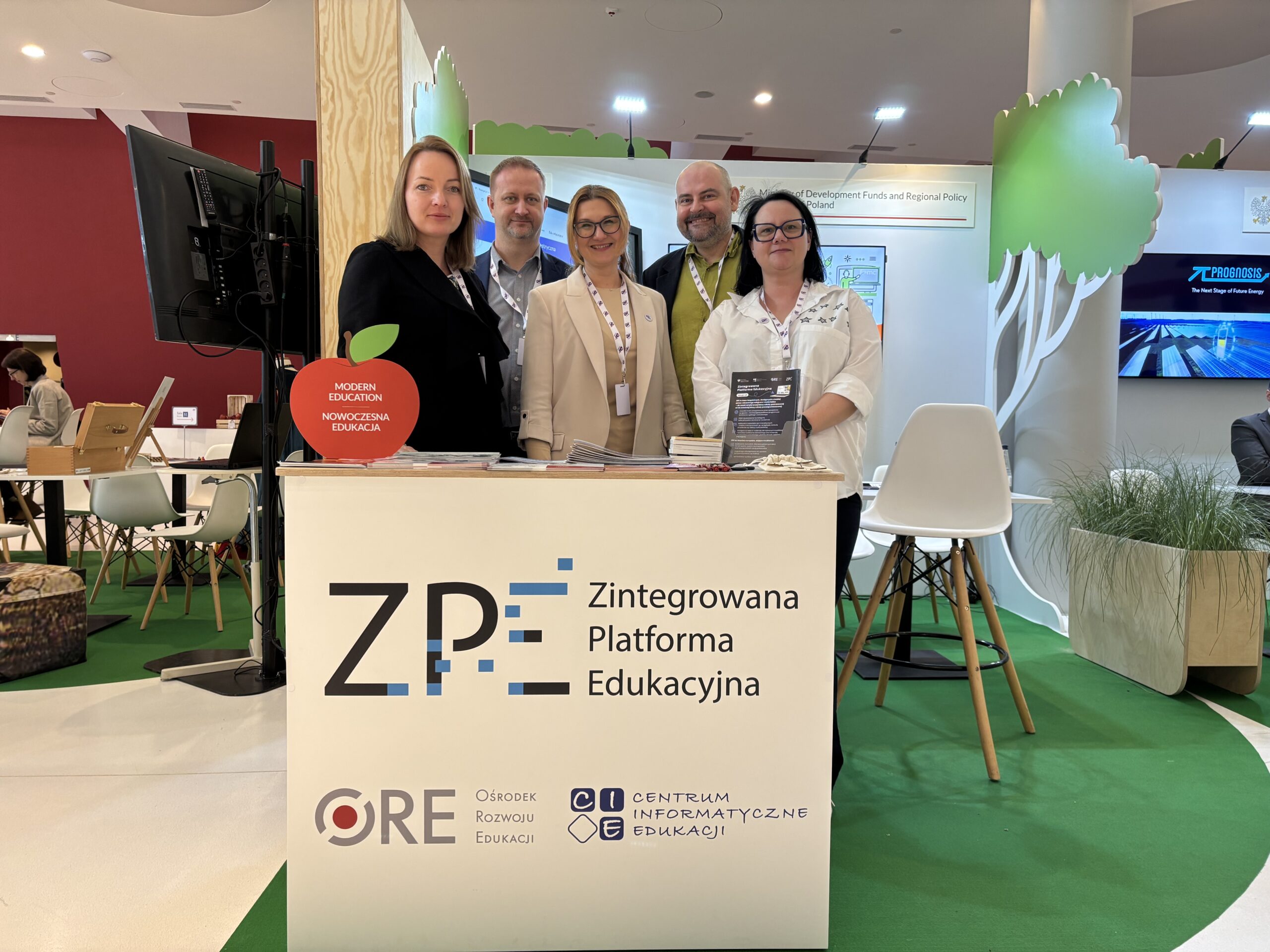 Promujemy Zintegrowaną Platformę Edukacyjną podczas prestiżowej konferencji