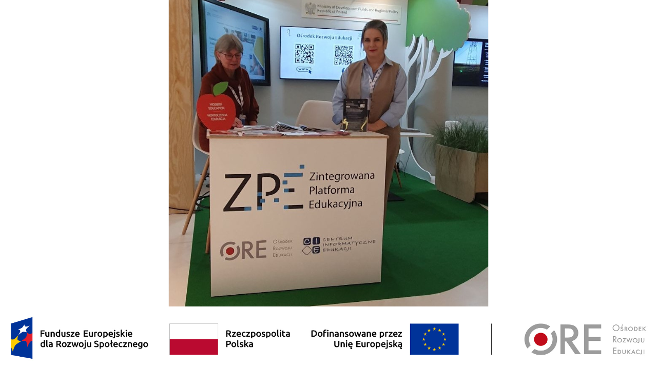 Zintegrowana Platforma Edukacyjna i e-materiały do kształcenia zawodowego na konferencji „Rozwój po europejsku”