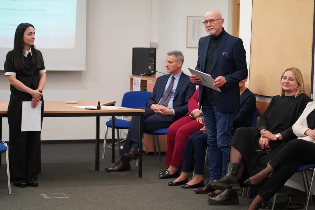 Wystąpienie dyrektora ORE Andrzeja Suchenka na zakończenie szkolenia