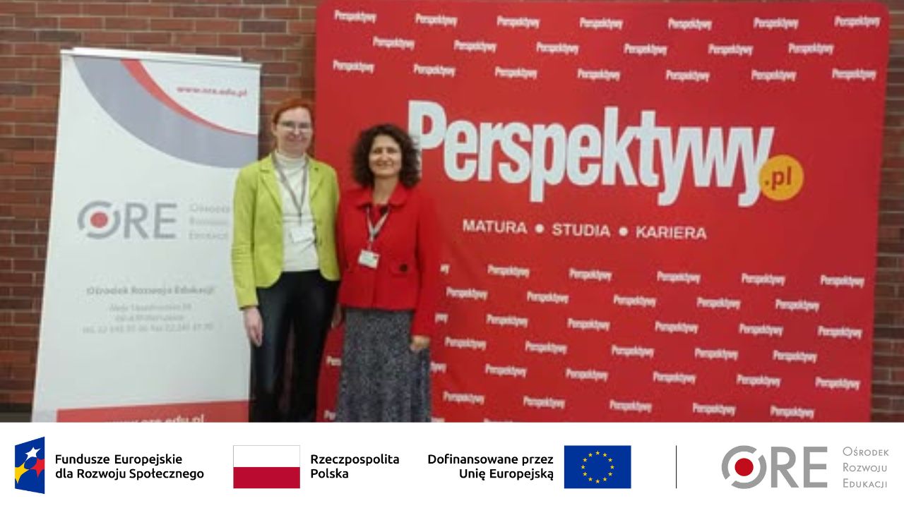 Przedstawiciele ORE na 42. Międzynarodowym Salonie Edukacyjnym Perspektywy 2025