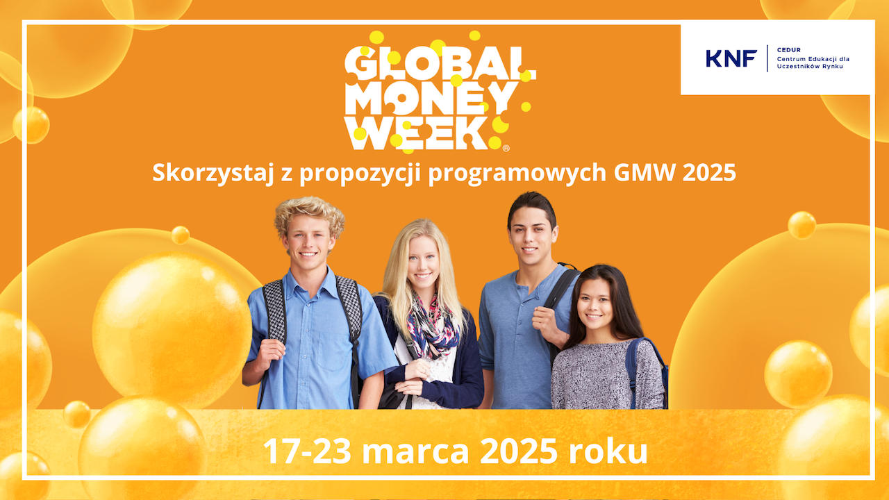 Zaproszenie dla uczniów i nauczycieli do udziału w Global Money Week