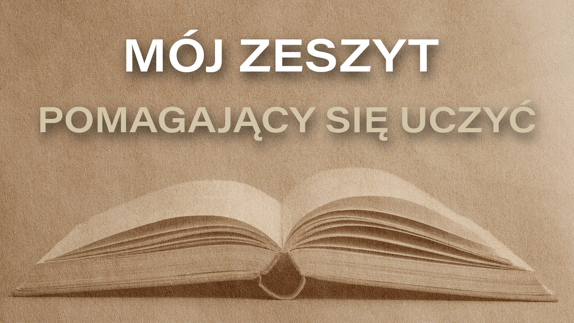 Zapisy na kurs „Mój zeszyt pomagający się uczyć”