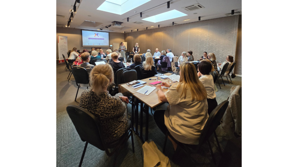 Uczestnicy warsztatów podczas konferencji