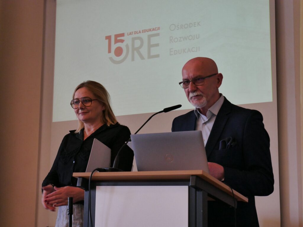 Dyrektor Ośrodka Rozwoju Edukacji w Warszawie, Andrzej Suchenek, Wicedyrektor Ośrodka Rozwoju Edukacji w Warszawie, Marzenna Habib