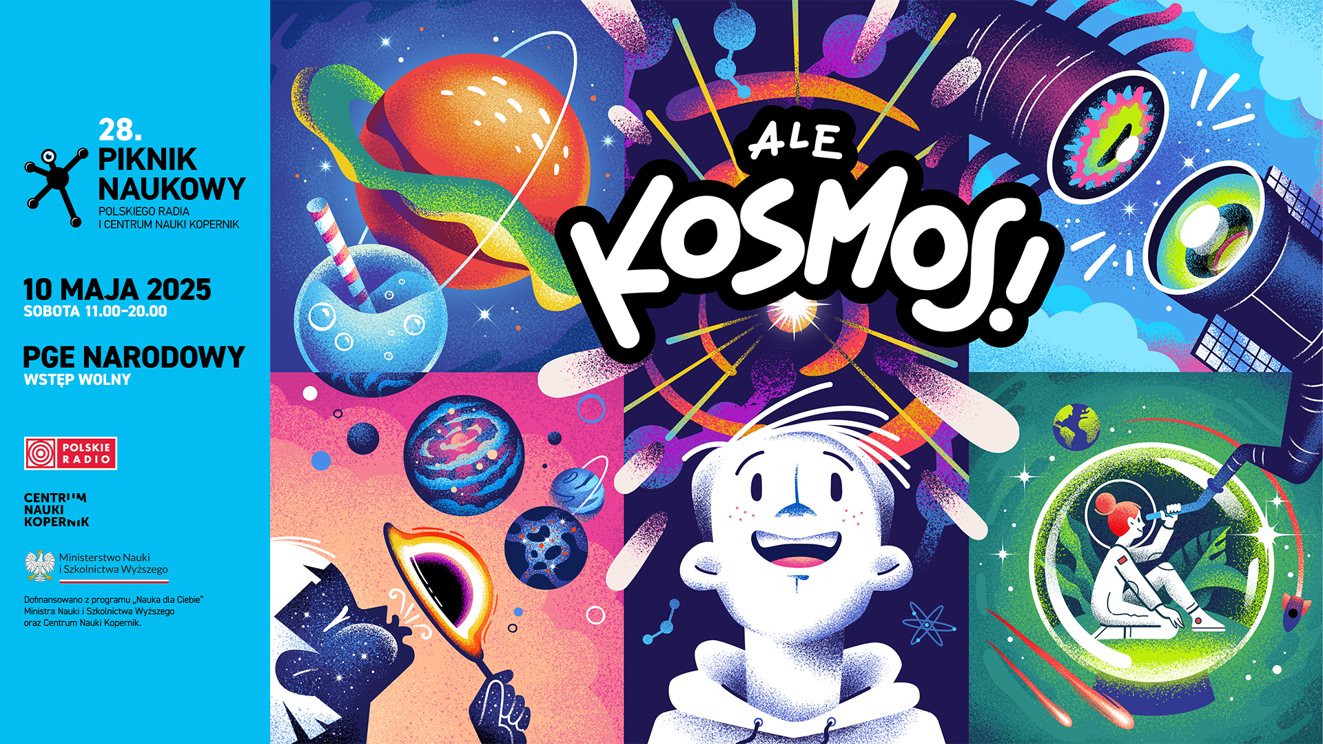 Zaproszenie na 28. Piknik Naukowy Polskiego Radia i Centrum Nauki Kopernik