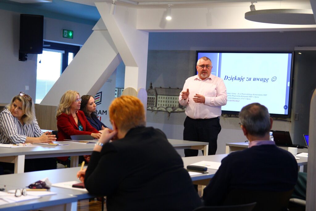 Mieczysław Biel, kierownik Pracowni Kształcenia Zawodowego i Doradztwa Zawodowego OCE