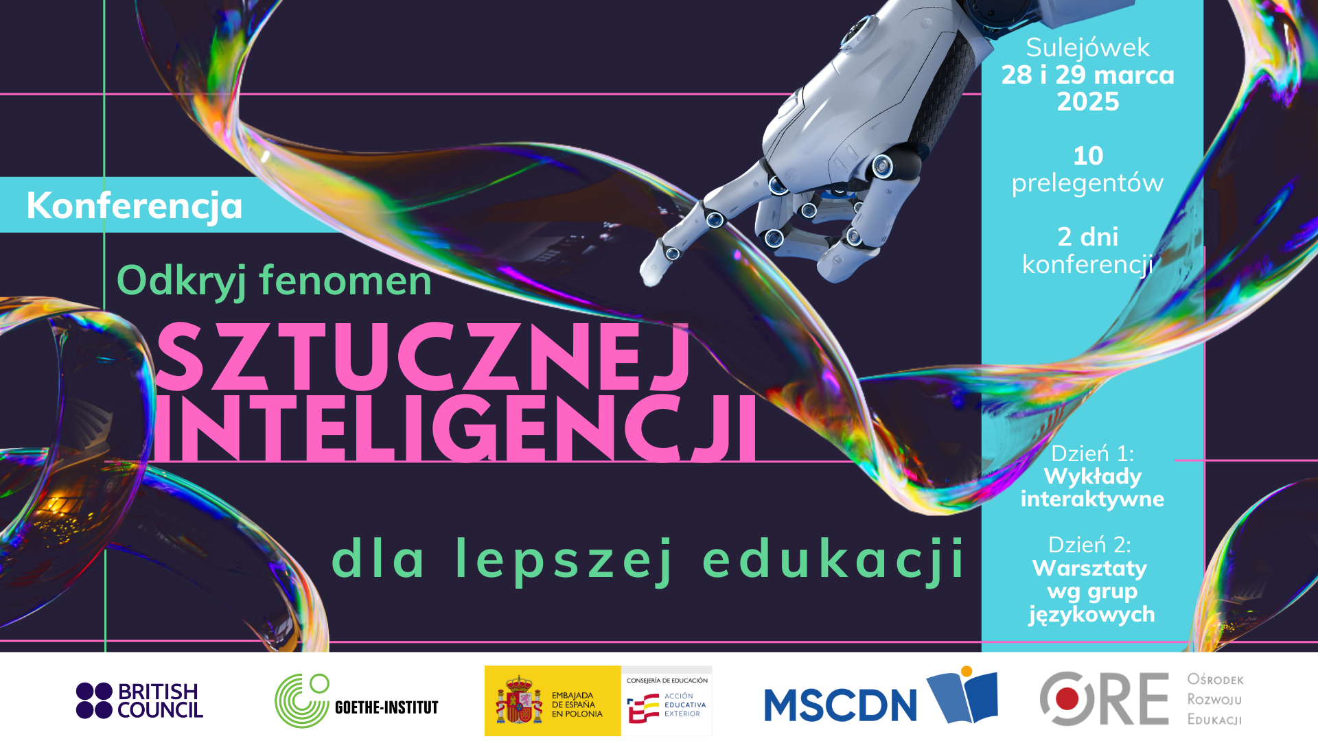 Wiosenna Akademia Językowa „Odkryj fenomen sztucznej inteligencji dla lepszej edukacji”