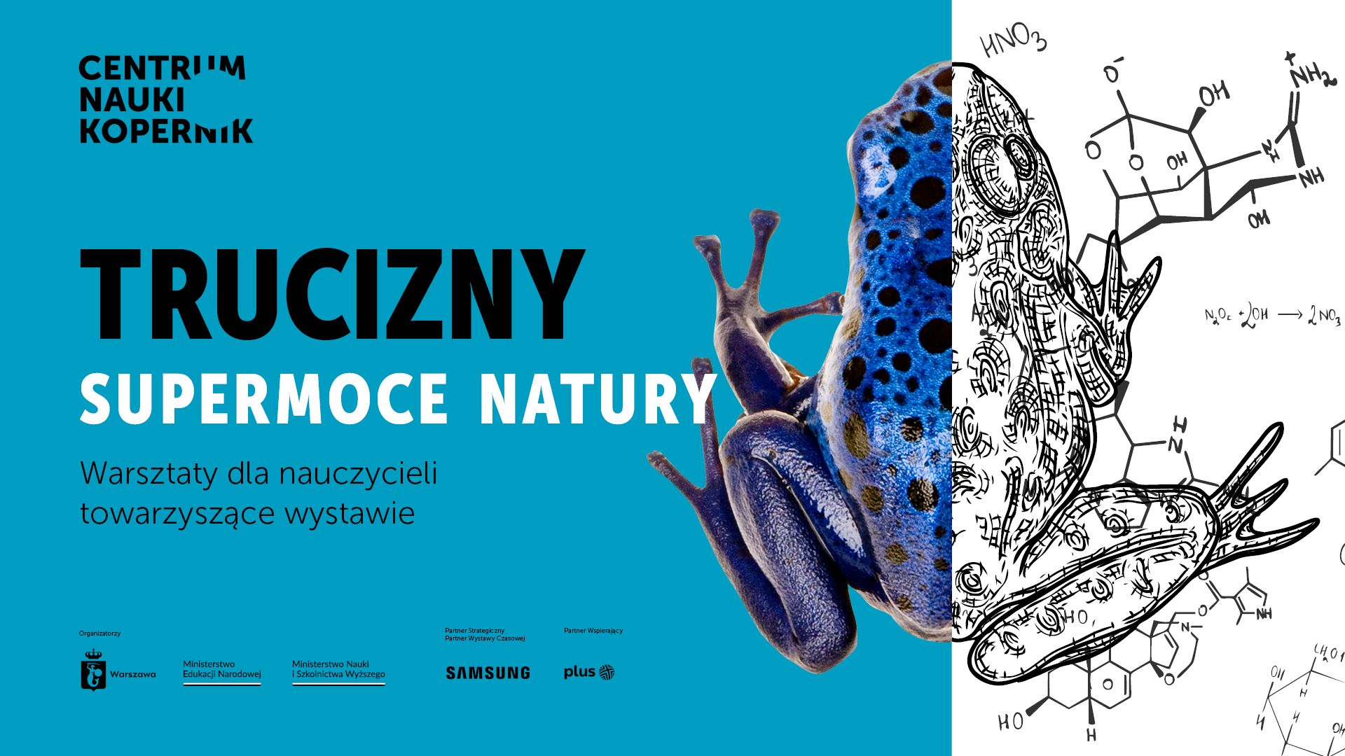 „Trucizny. Supermoce natury” – bezpłatne warsztaty dla nauczycieli w Centrum Nauki Kopernik