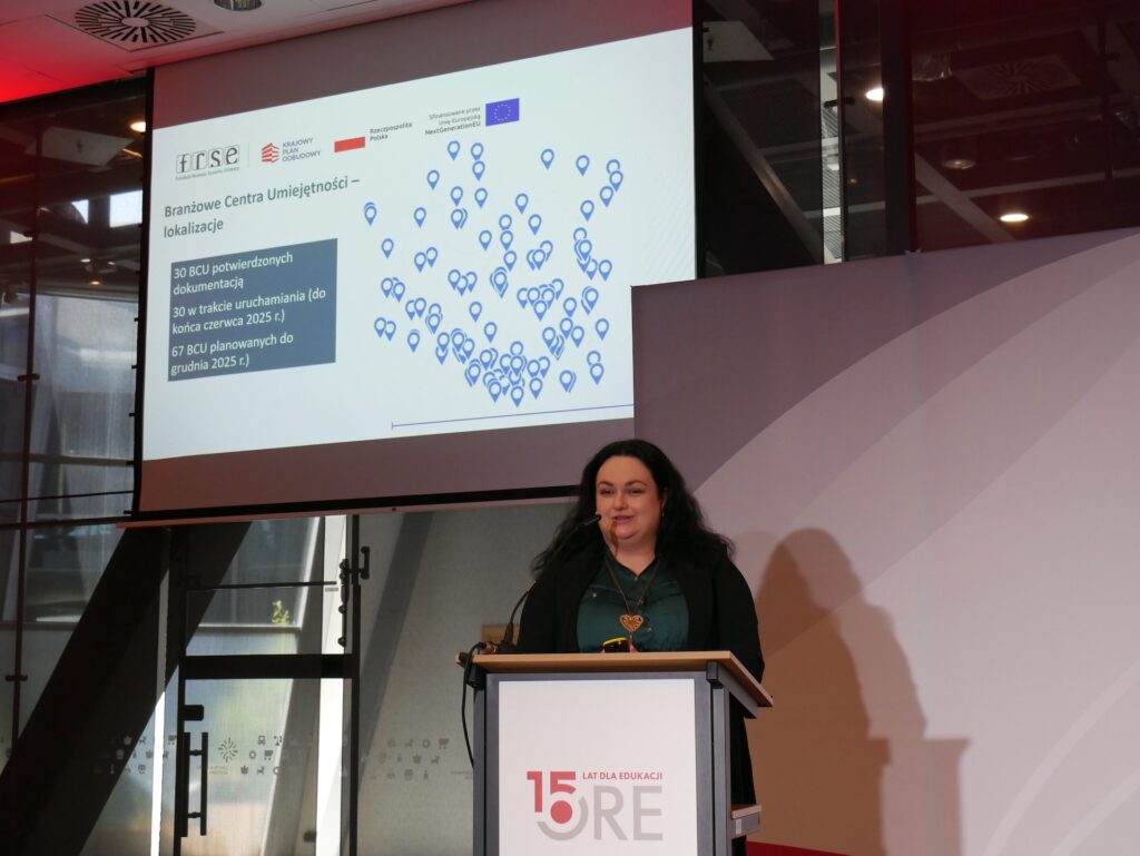 Wystąpienie dyrektor FRSE Aliny Prochasek