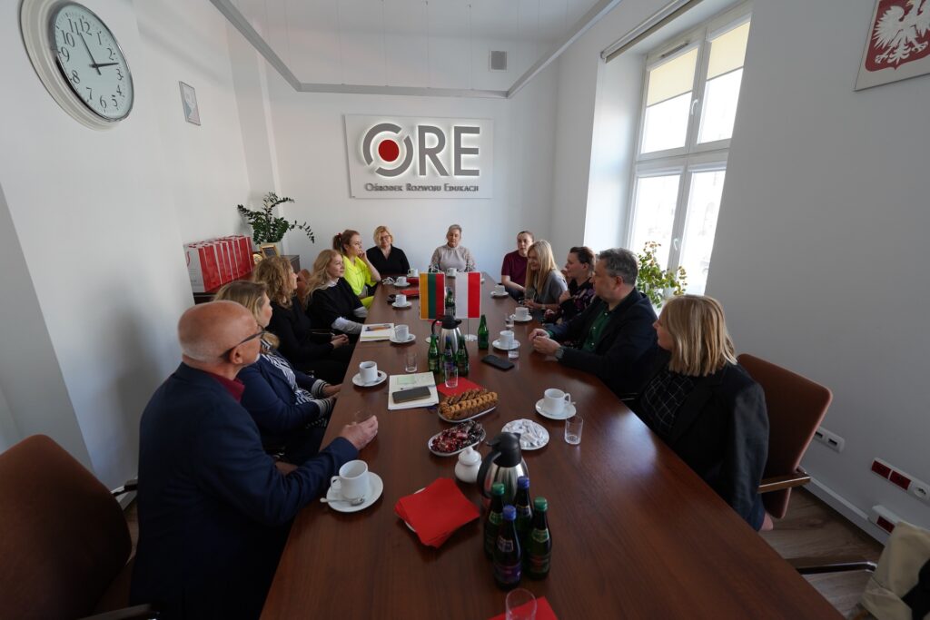 Uczestnicy spotkania podczas rozmów