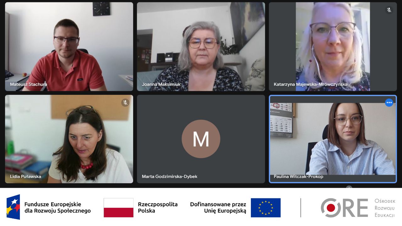 Spotkanie zespołu projektowego ORE dotyczące promocji portalu infozawodowe.men.gov.pl