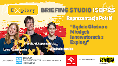 Briefing Studio ISEF 2025 – prezentacja młodych polskich innowatorów