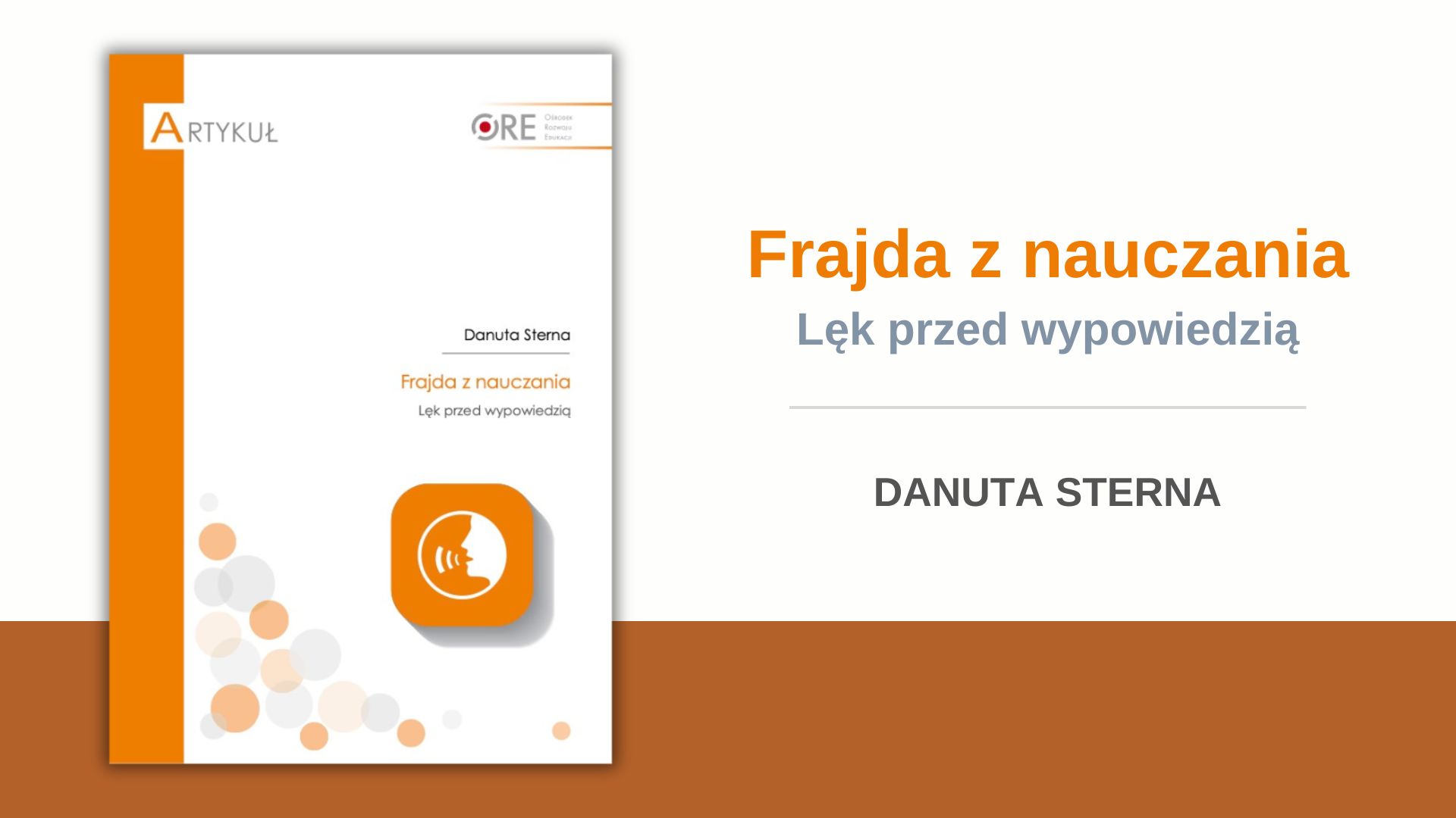 Lęk przed wypowiedzią