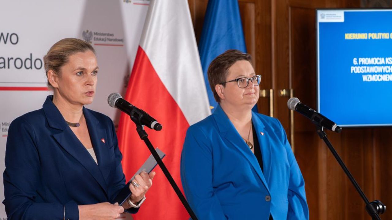 Minister Barbara Nowacka ogłosiła kierunki polityki oświatowej państwa na&nbsp;rok szkolny 2025/2026