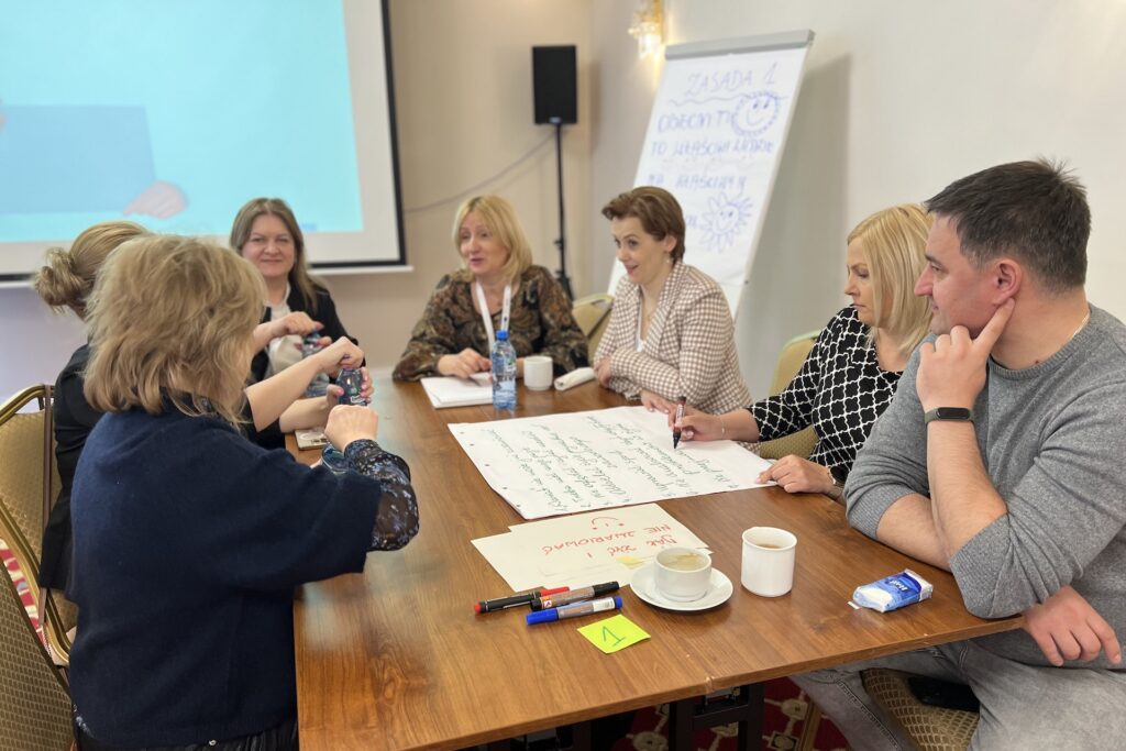 Zajęcia warsztatowe dla uczestników IV zjazdu szkoleniowego