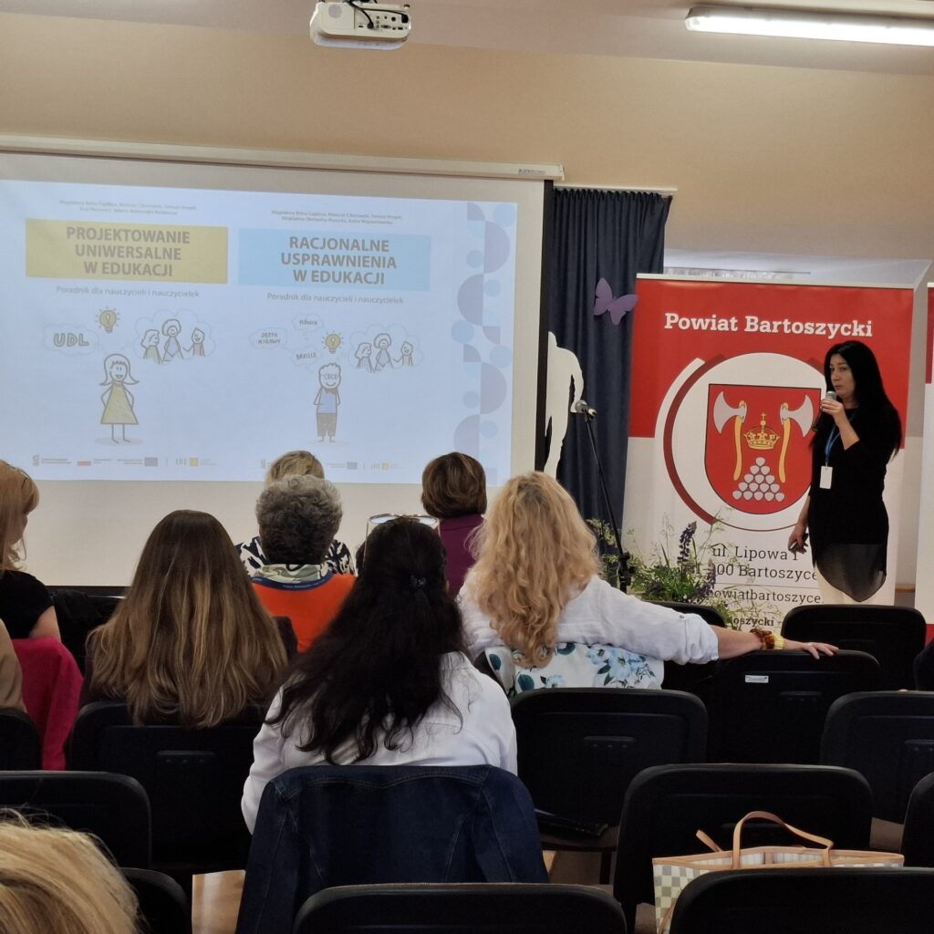 Wystąpienie Aleksandry Rodziewicz „Wspieranie dostępności edukacji dla dzieci i młodzieży”