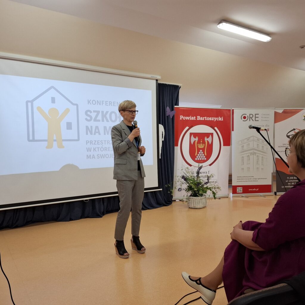 Wystąpienie Katarzyny Łatacz „Droga do realizacji przez empatyczną komunikację”