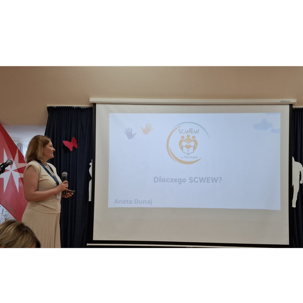 Wystąpienie liderki SCWEW w Kętrzynie Anety Dunaj „Dlaczego SCWEW?”