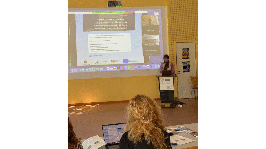 Wystąpienie koordynatorki projektu dr Barbary Muszyńskiej