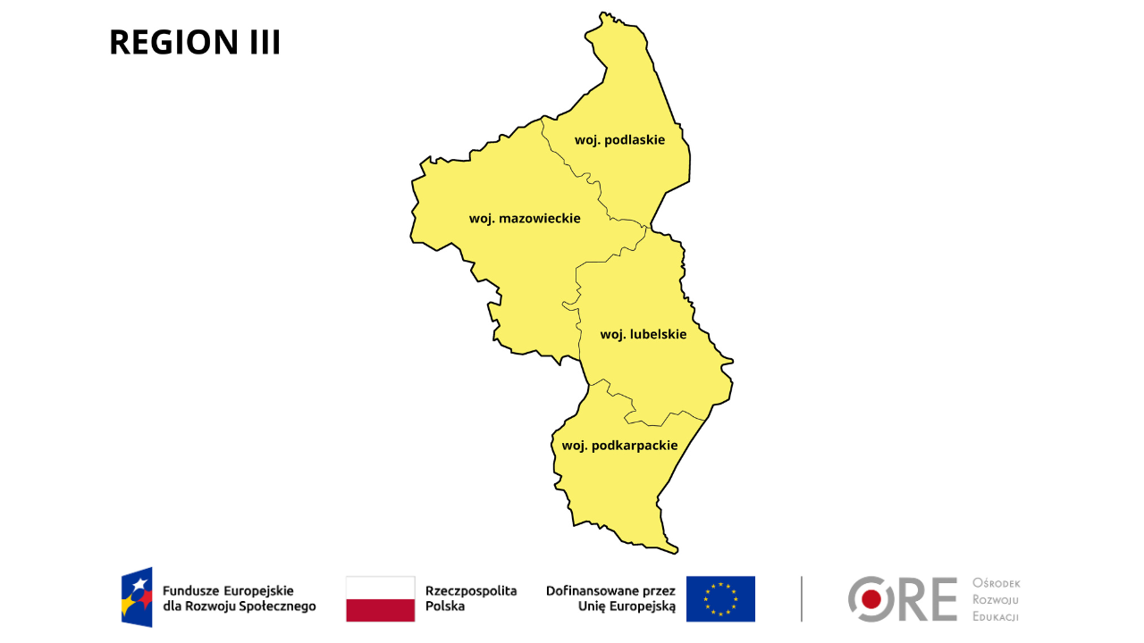 Specjalistyczne centra – region III