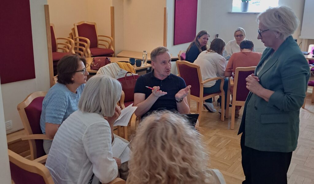 Uczestnicy warsztatów