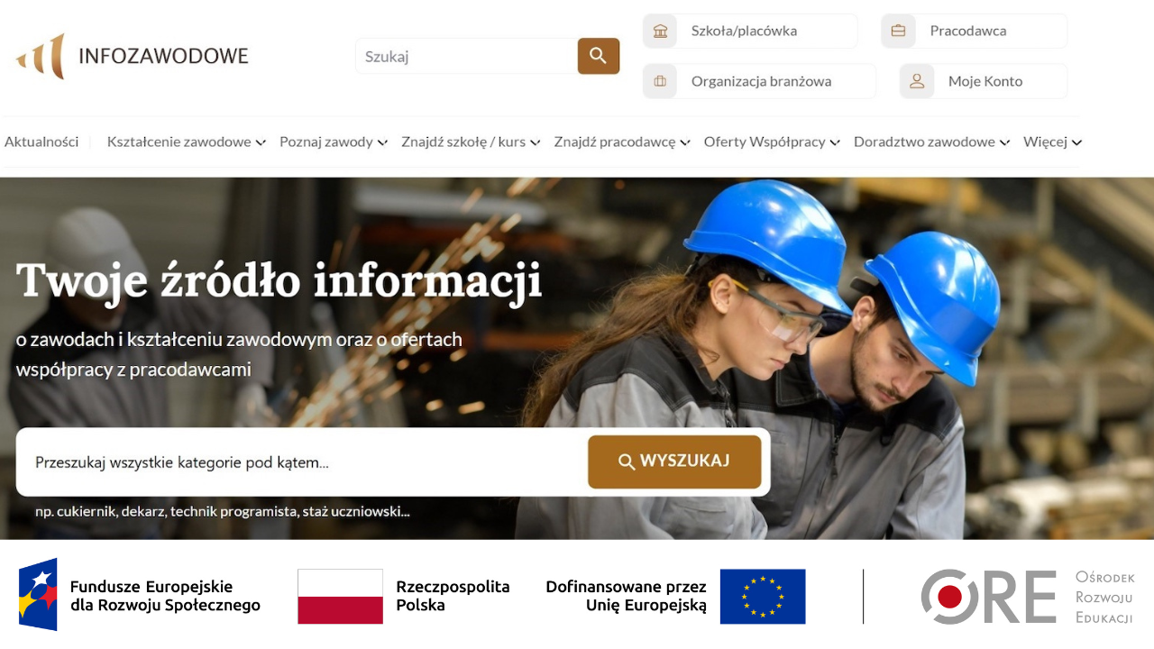 Rok szkolny 2024/2025 na infozawodowe.men.gov.pl – podsumowanie działań