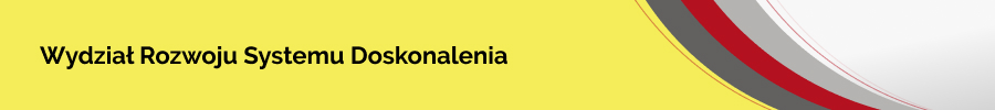 Oferta doskonalenia Wydziału Rozwoju Systemu Doskonalenia