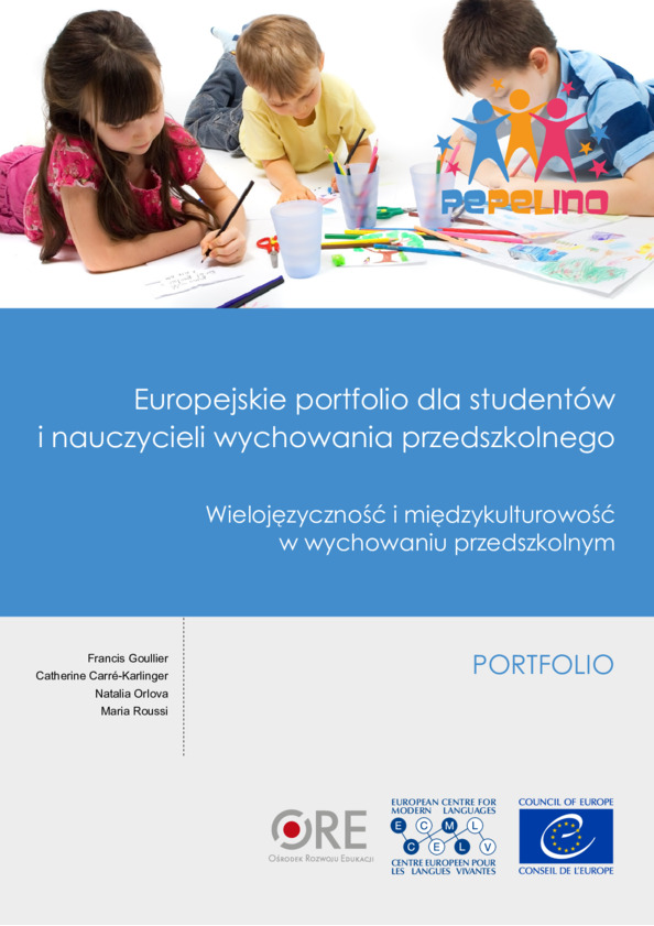 PEPELINO. Europejskie portfolio dla studentów i nauczycieli wychowania przedszkolnego
