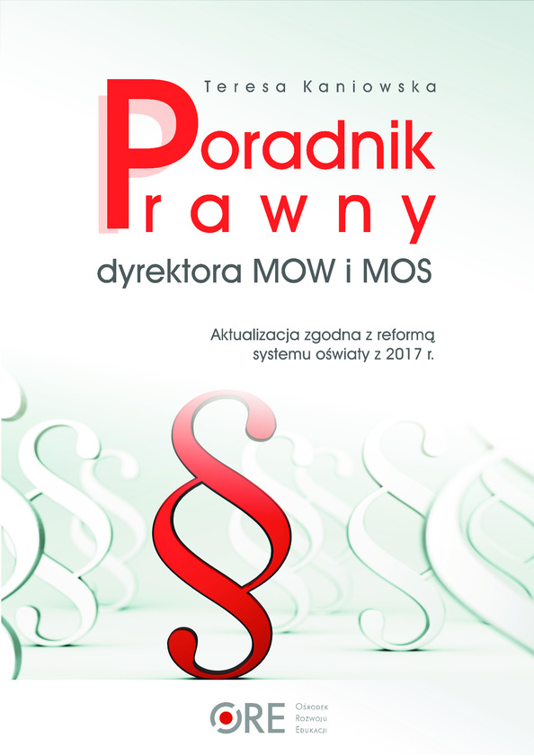 Zaktualizowany „Poradnik dyrektora MOW i MOS”