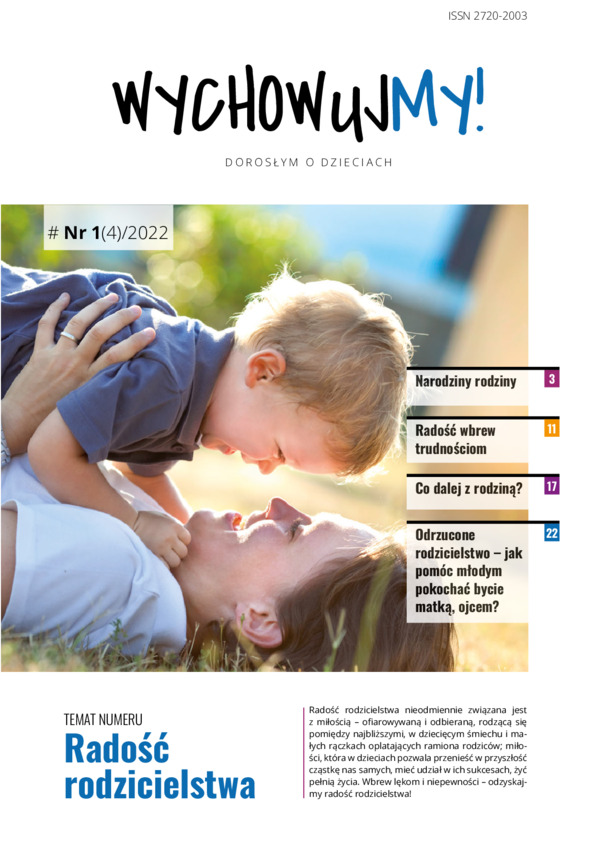 WychowujMY! Nr 1(4) 2022 Radość rodzicielstwa