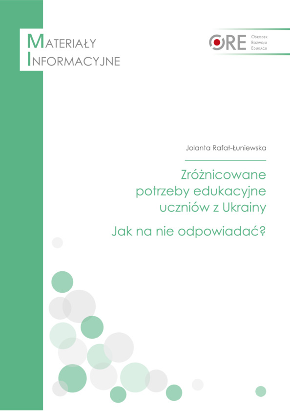 Zróżnicowane potrzeby edukacyjne uczniów z Ukrainy. Jak na nie odpowiadać?