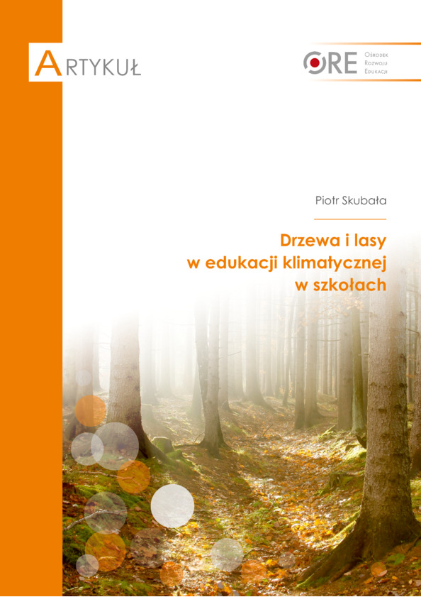 Drzewa i lasy w edukacji klimatycznej w szkołach