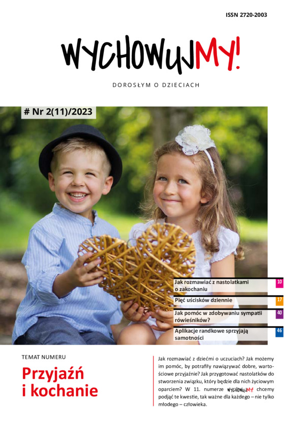 WychowujMY! Nr 2(11)/2023 Przyjaźń i kochanie