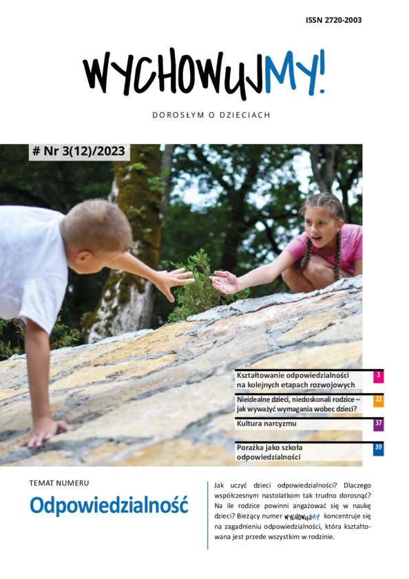WychowujMY! Nr 3(12) 2023 Odpowiedzialność