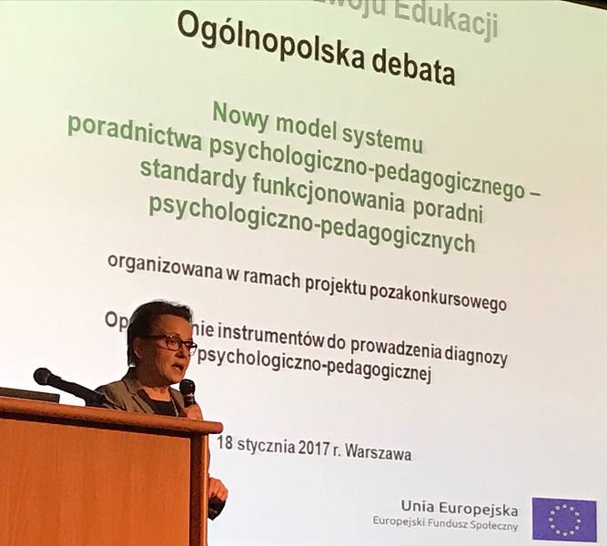 Minister Anna Zalewska otwiera debatę
