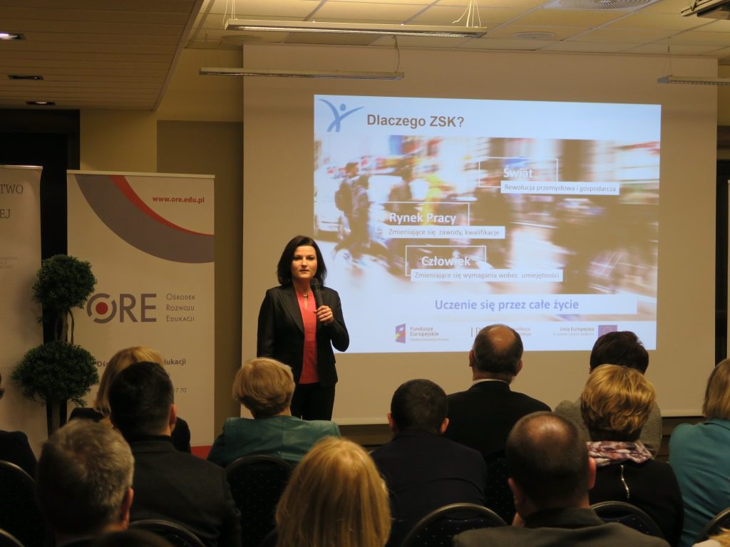 wystąpienie Kamili Pawłowskiej z Instytutu Badań Edukacyjnych