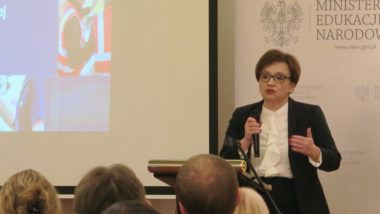 Minister Edukacji Narodowej Anna Zalewska