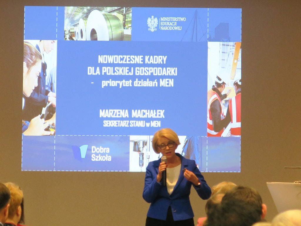 Przemówienie Sekretarz Stanu MEN Marzeny Machałek