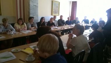 Powitanie uczestników przez trenerów