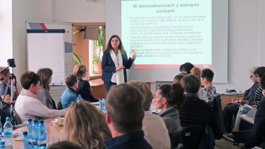 Wystąpienie na temat psychologicznych następstw bycia dzieckiem niesłyszących rodziców