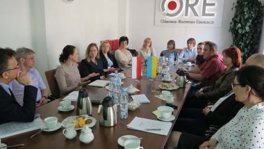 Wizyta ukraińska - zdjęcie grupy