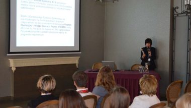 Wystąpienie Pani Beaty Jancarz-Łanczkowskiej – Wicedyrektora ORE