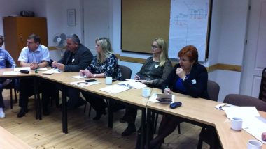 Uczestnicy spotkania z Powiatu Krapkowickiego i Miasta Braniewa