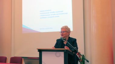 Wystąpienie Dyrektor DWKI MEN Joanny Wilewskiej