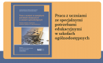 okładka książki Praca z uczniami ze specjalnymi potrzebami edukacyjnymi w szkołach ogólnodostępnych