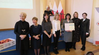 wręczenie Krajowego Certyfikatu laureatom