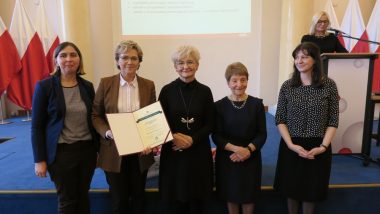 wręczenie Krajowego Certyfikatu laureatom