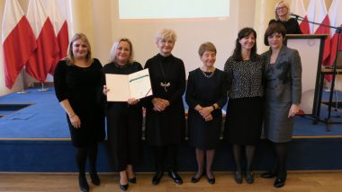 wręczenie Krajowego Certyfikatu laureatom