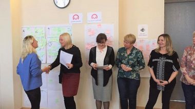 Wręczenie certyfikatów uczestnikom projekt