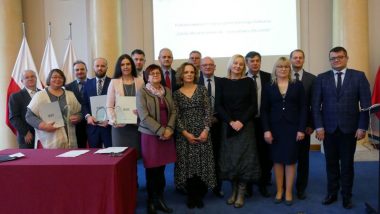 zdjęcie grupowe uczestników spotkania